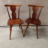 Set of 6 farm chairs