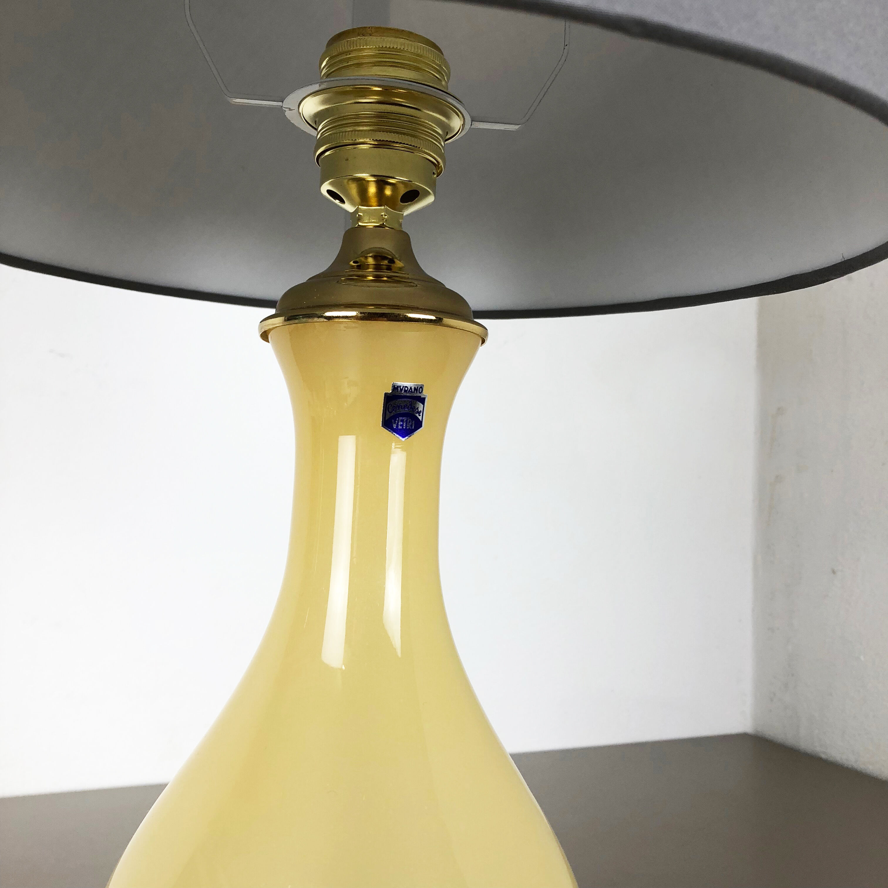 Murano glass table lamp Cenedese Vetri, 1960