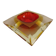 Sommerso Murano Glass Ashtray, Italy, 1960s