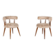 Mid-Century Pair of Scandinavian Cocktail Chairs - 1950s