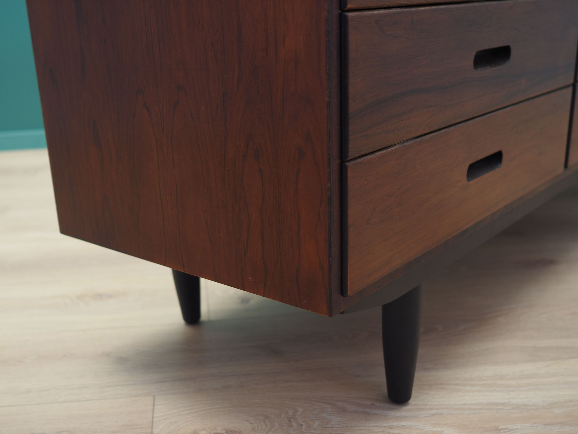 Rosewood chest of drawers, Danish design, 1970s, designer: Kai Winding