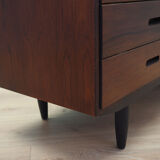 Rosewood chest of drawers, Danish design, 1970s, designer: Kai Winding