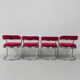 Set of 4 dining table chairs