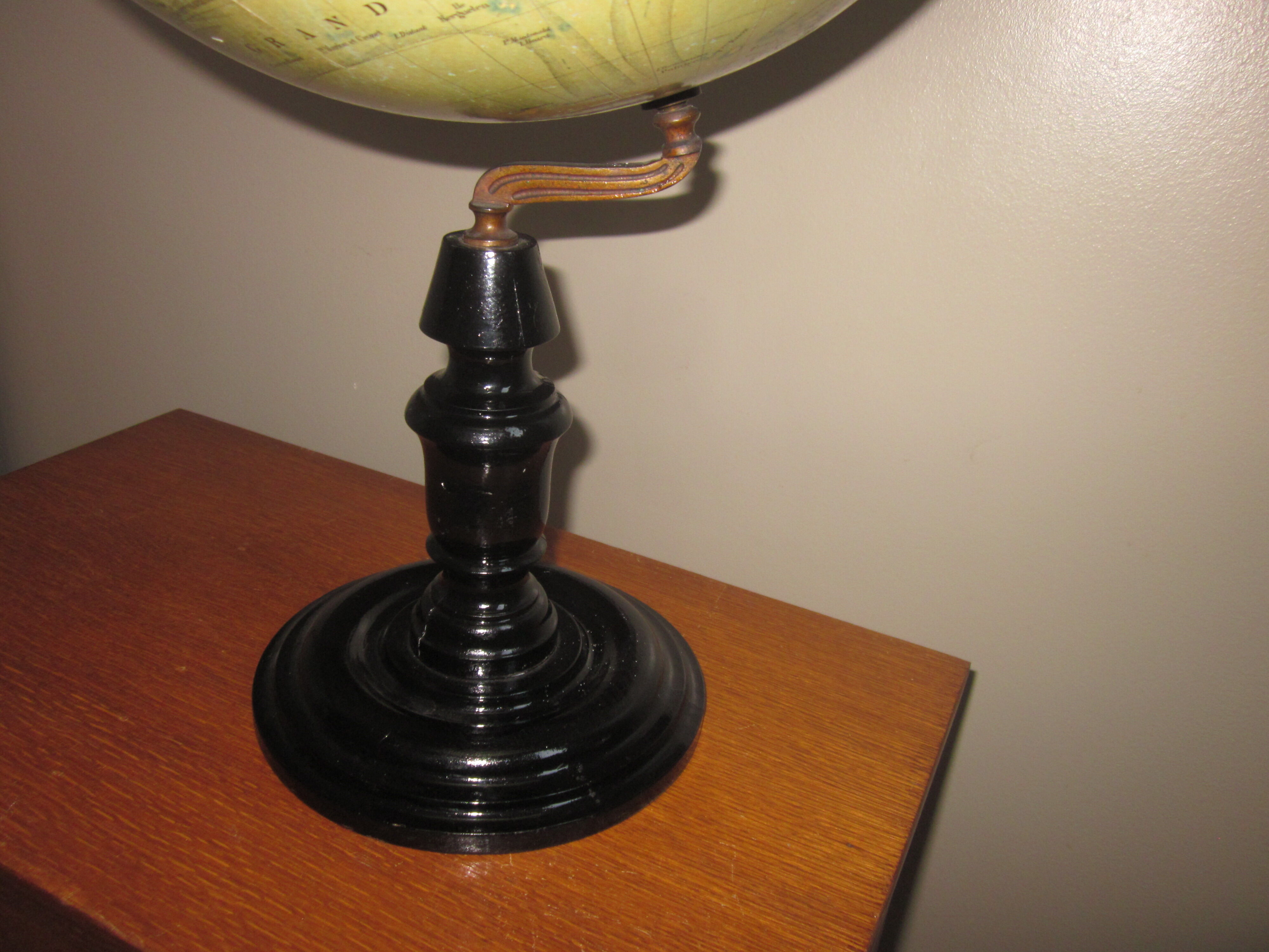 Former globe terrestrial J.lebegue and co.