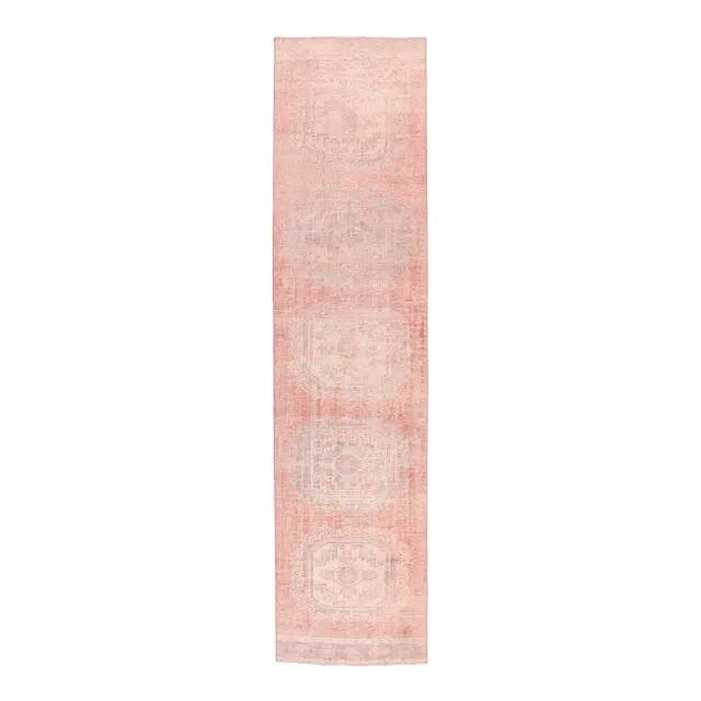 1970s Turkish Demirci hand-knotted runner 81x335