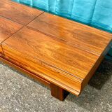Table basse michelucci  Giovanni ,design italien ,palissandre