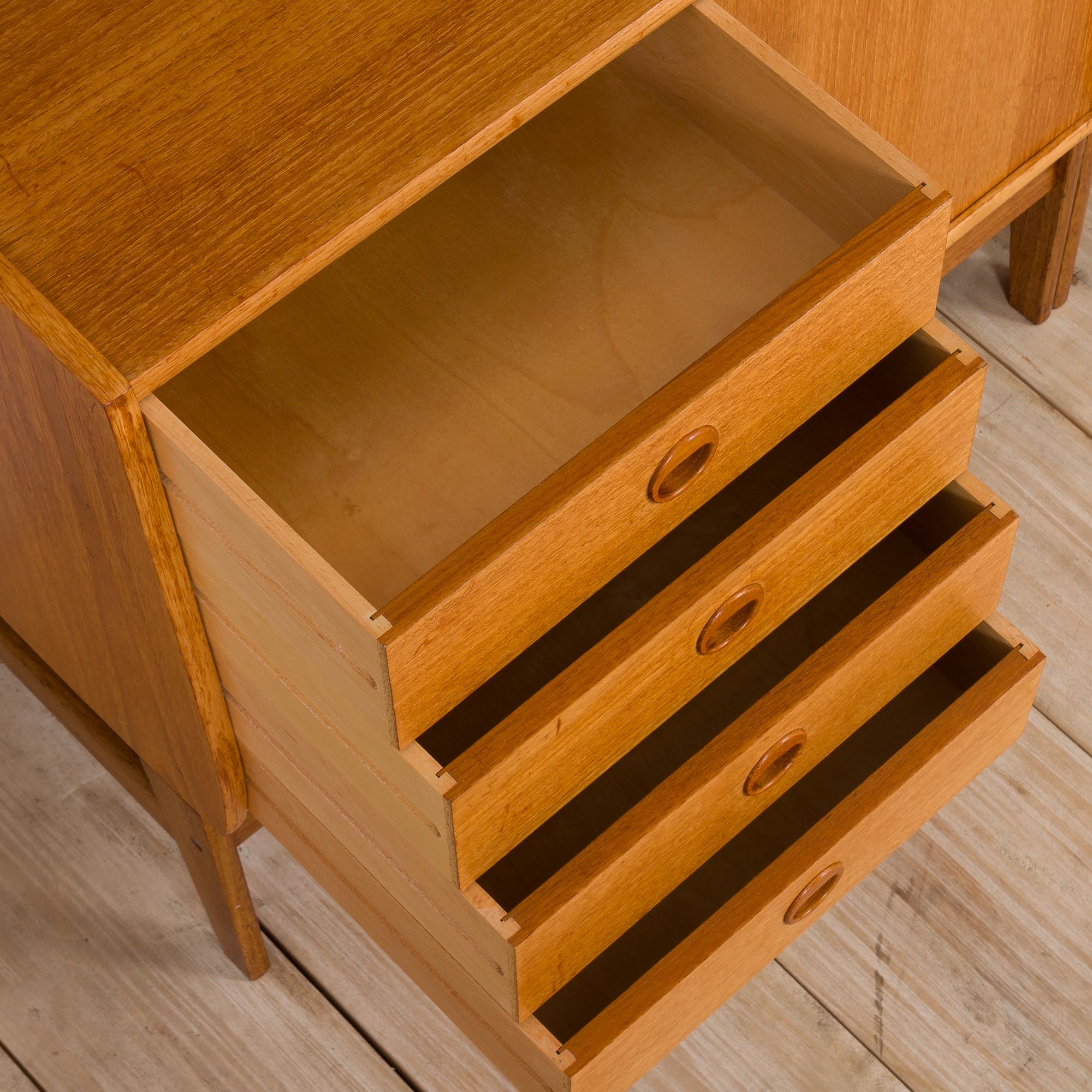 Scandinavian bookcase by John Texmon for Blindhe