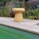 Vintage bamboo stool
