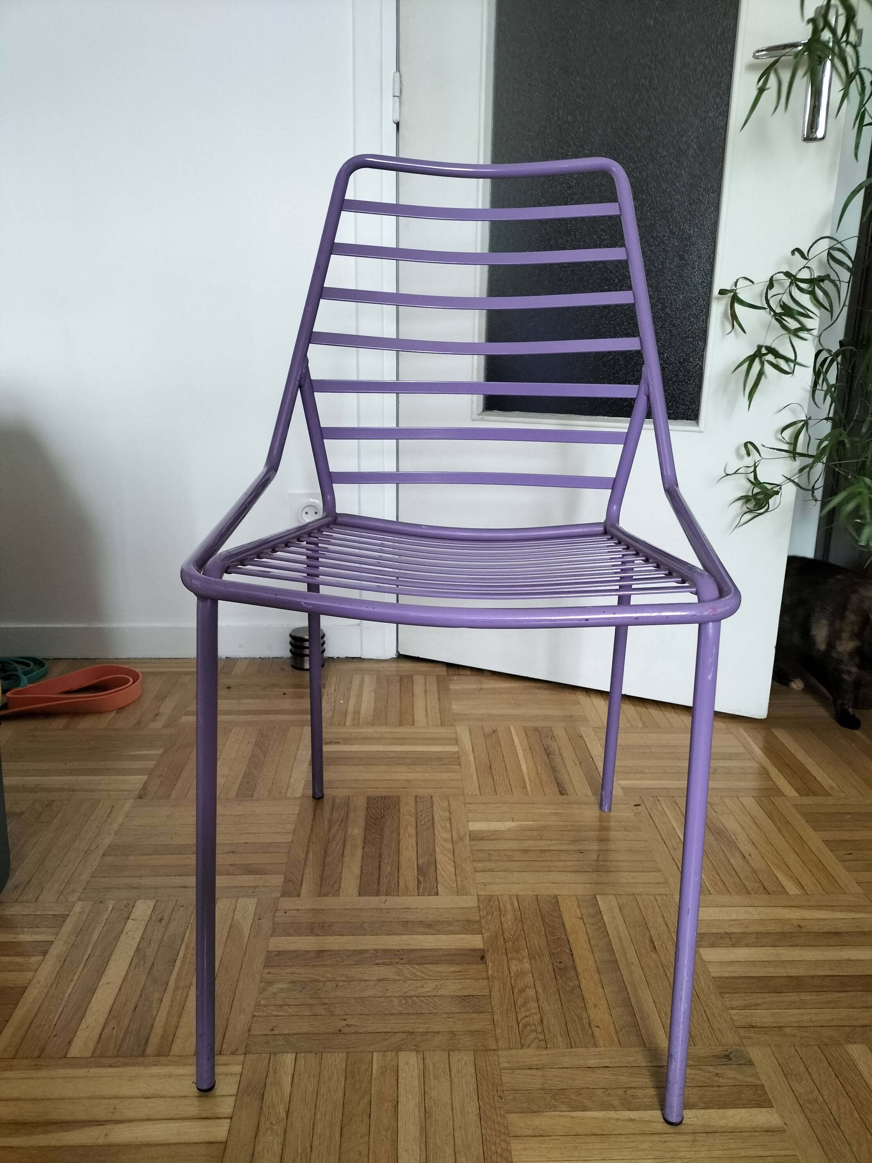 Sandona design chair for Gaber purple Link model