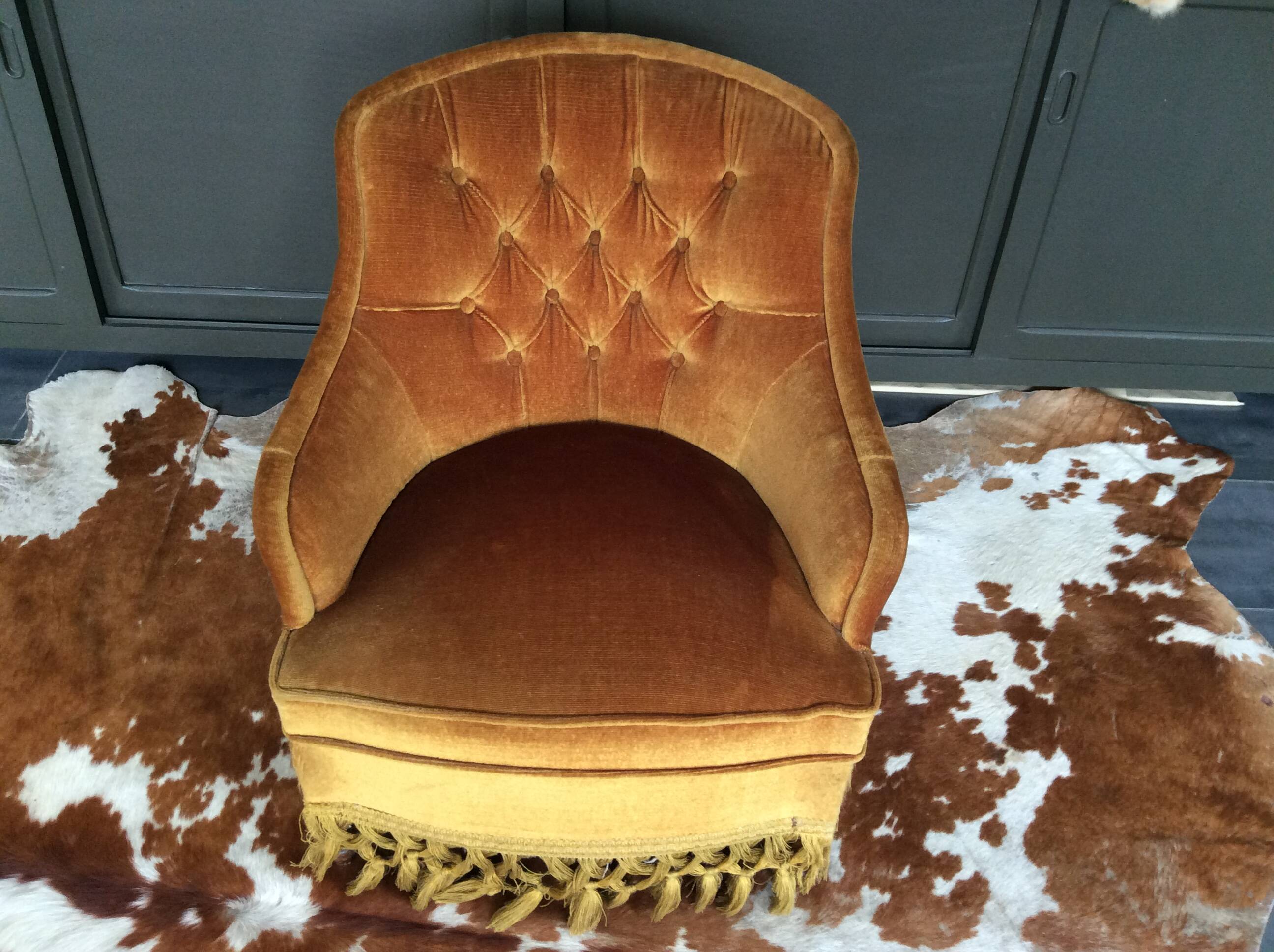 Fauteuil crapaud