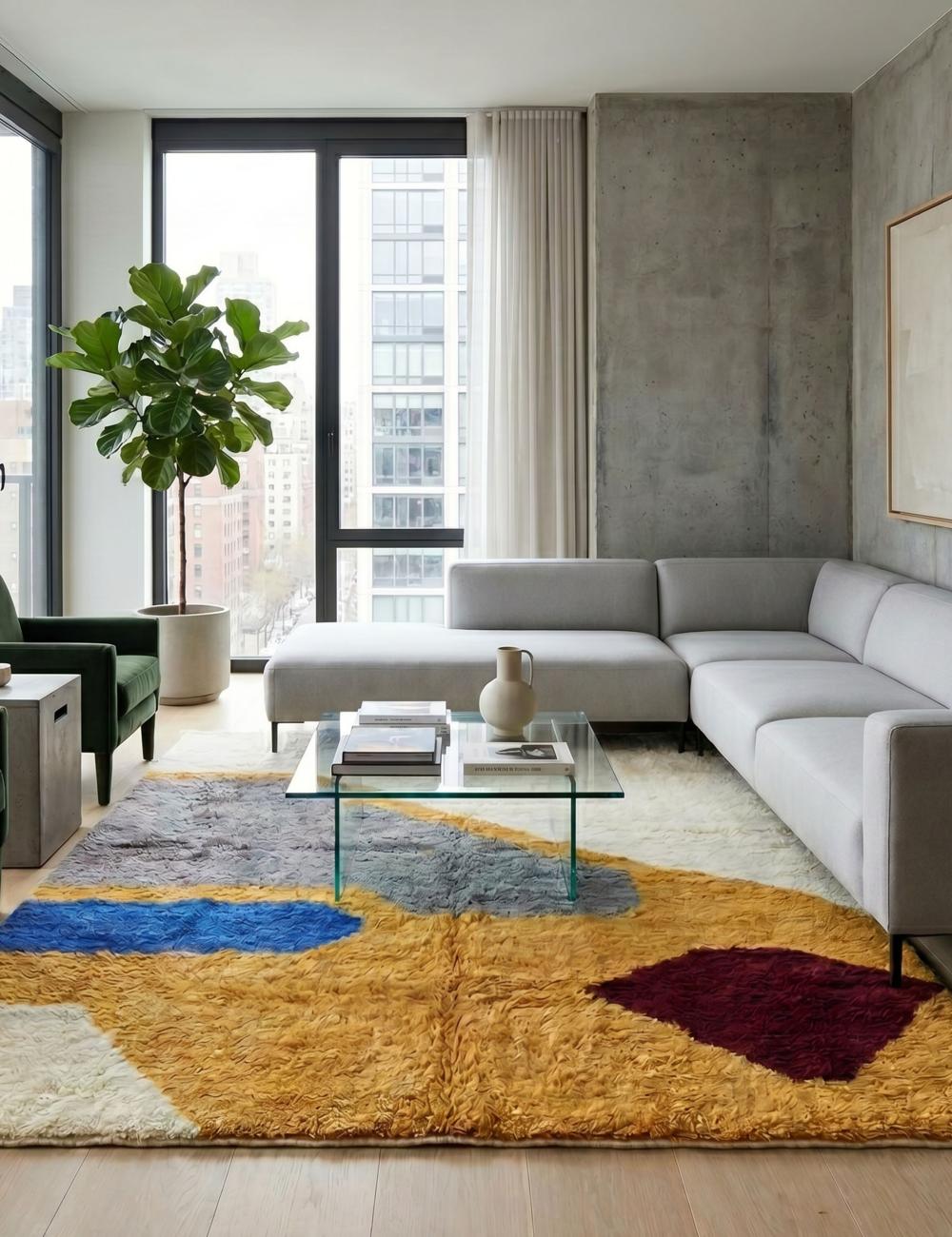 Contemporary Berber Rug - 254 x 196 cm