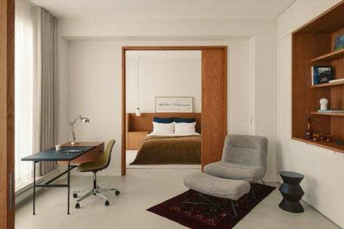 Desk Pierre Paulin CM 141 Edition Ligne Roset