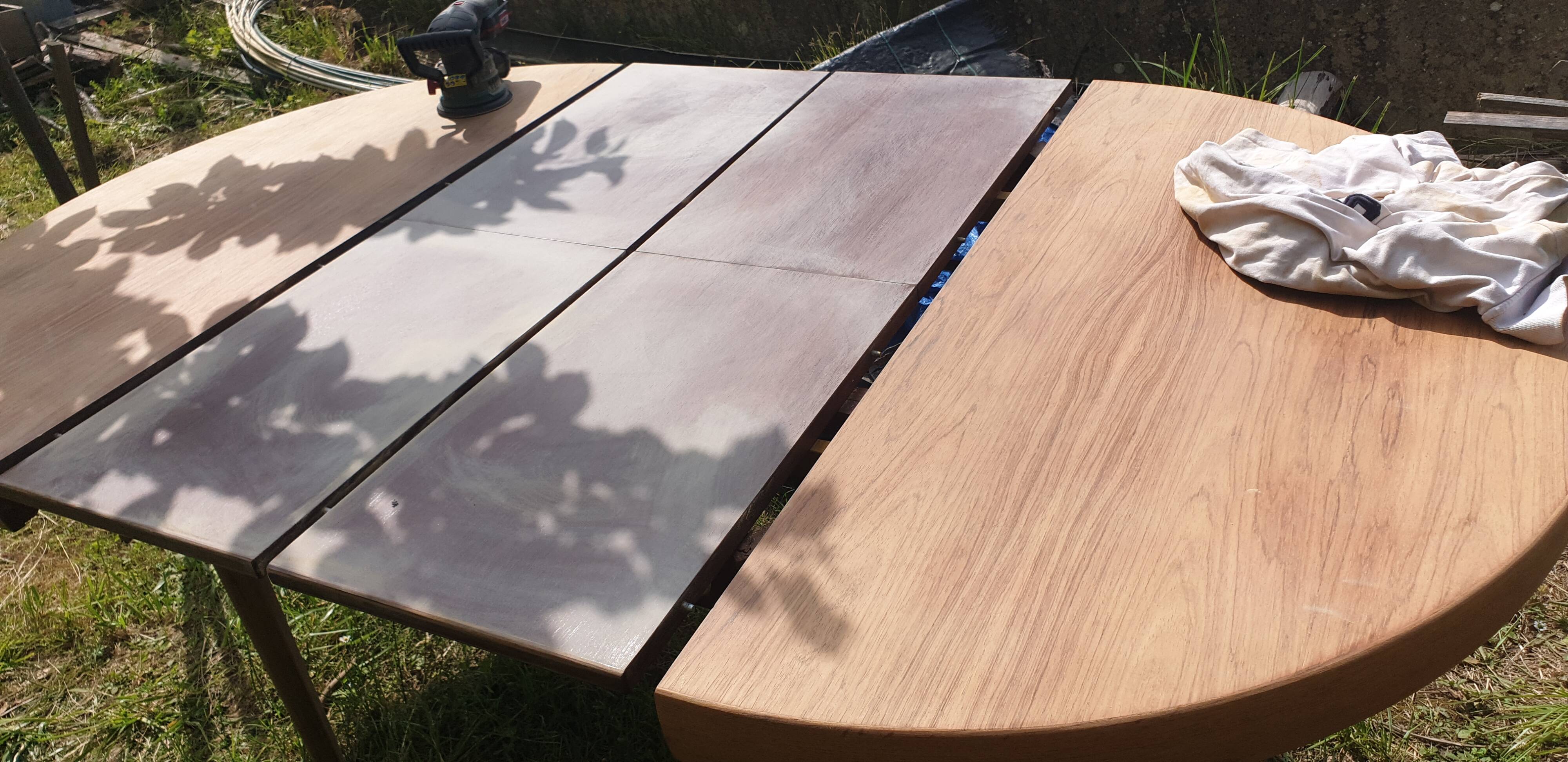 Vintage Danish Rosewood Extendable Dining Table