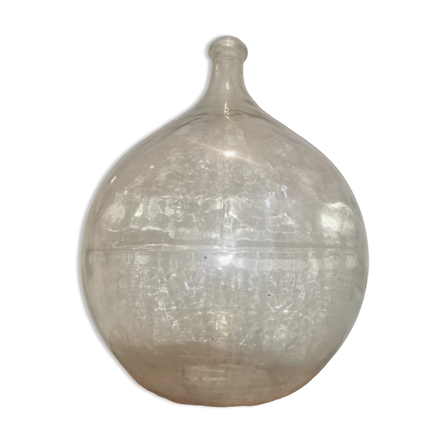 Demijohn 80l blown glass