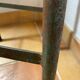 Vintage industrial metal stool