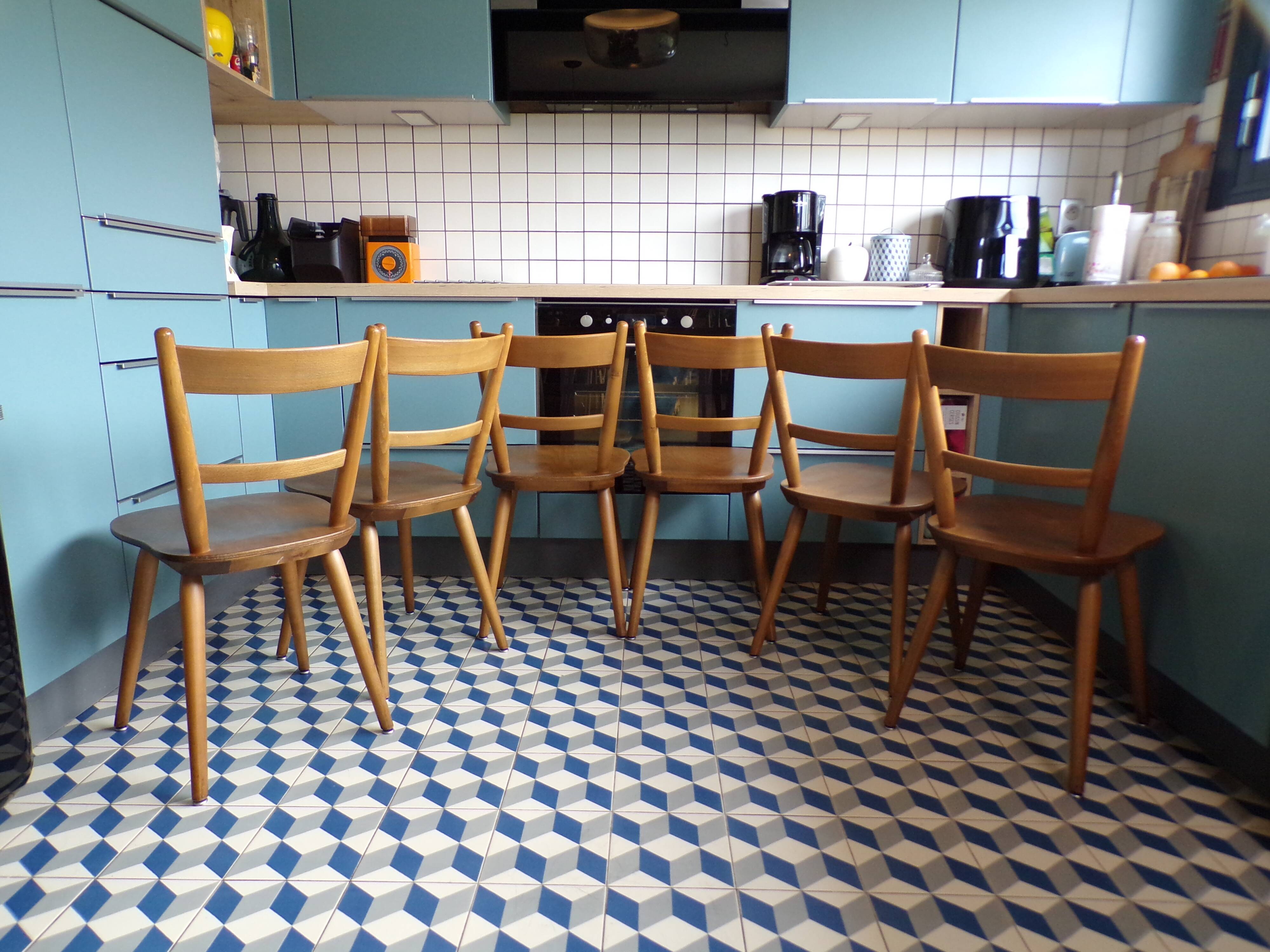 Set 6 chaises de bistrot Tubingen Allemagne