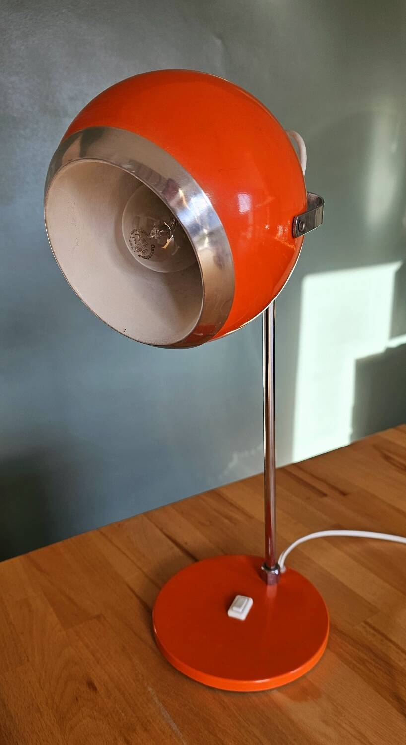 Lampe eyeball orange