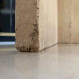Table basse en travertin