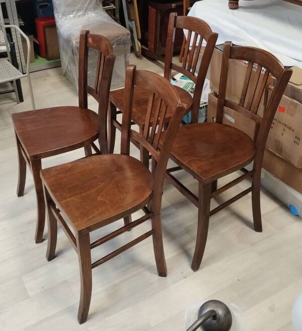 Lot de 4 chaises bistrot