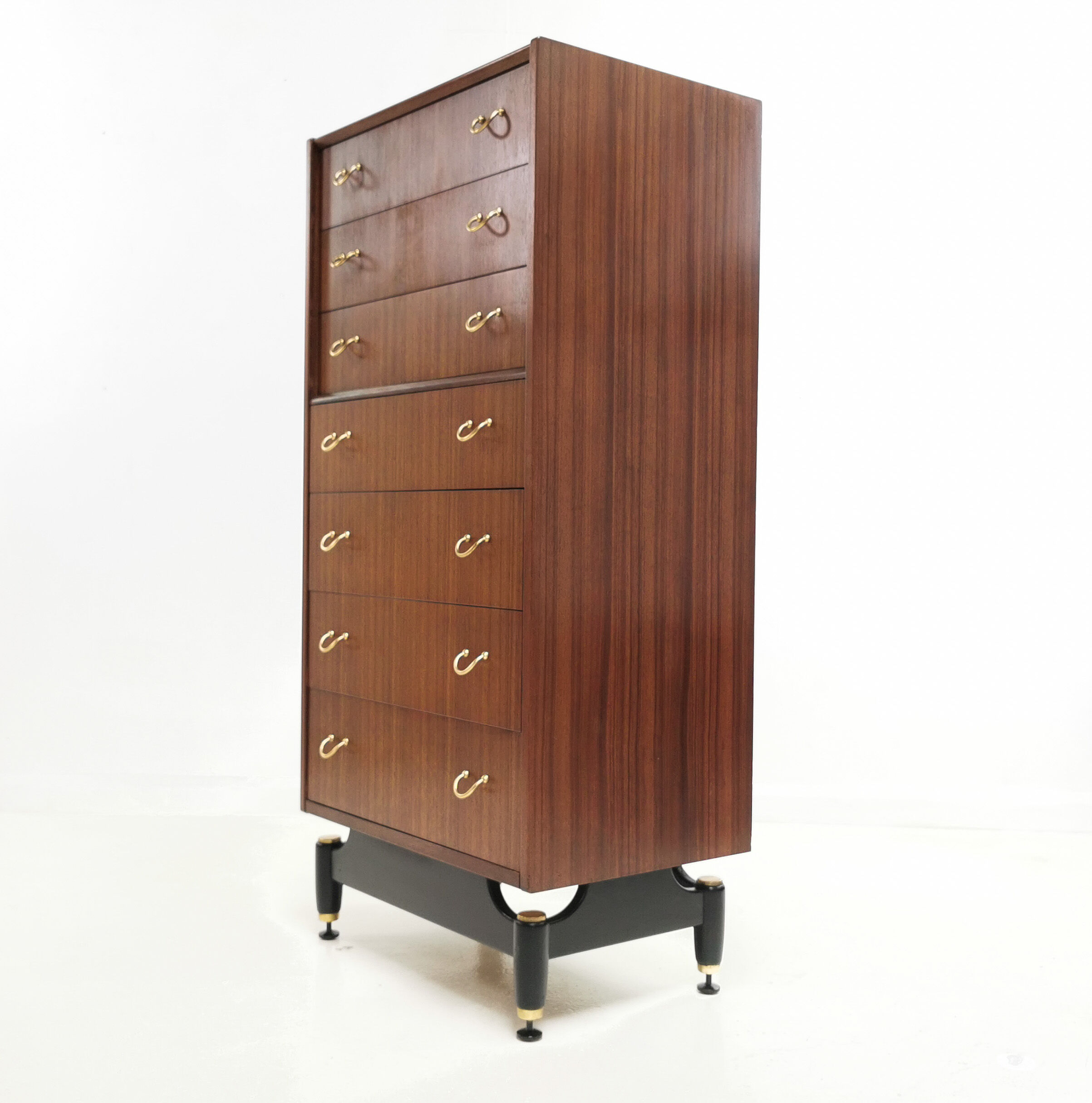 GPlan teak chest of drawers 1960s