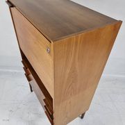 Sekretary in Walnut by Francisek Mezulanik for UP Zavody, 1960