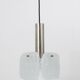 J.T. Kalmar 2x Suspension with frosted glass panels, Austria, 1960s