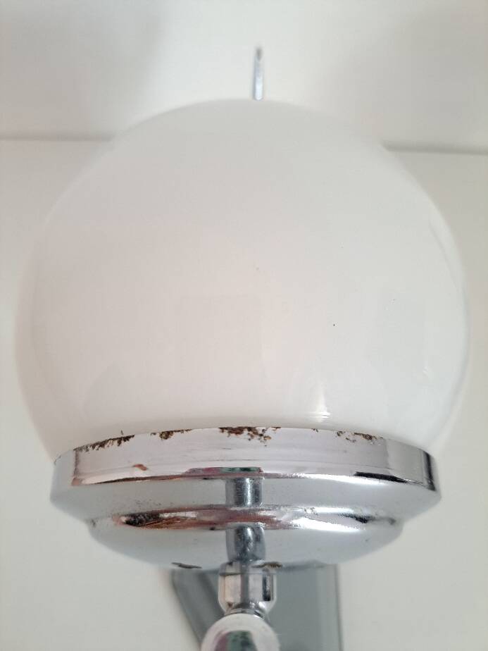 Pair of 70s wall lights