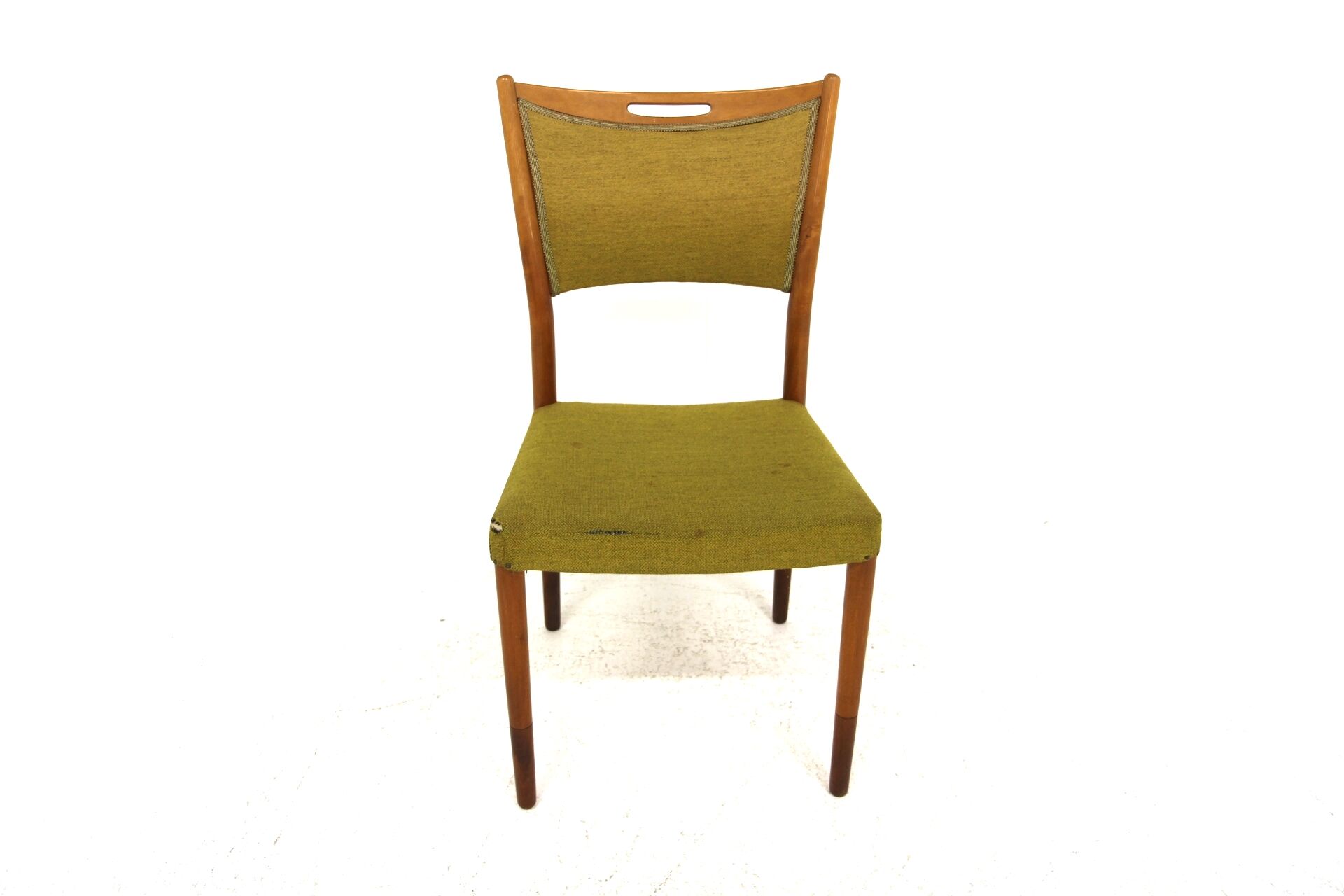 Set of 4 Scandinavian beech chairs, Treman, Sweden, 1960