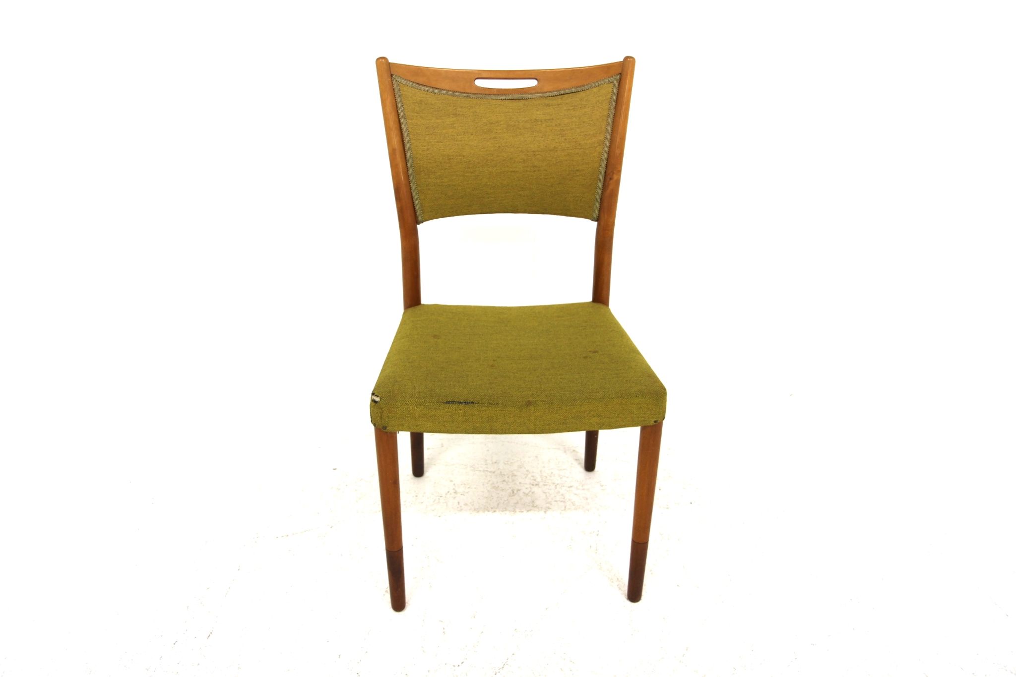 Set de 4 chaises scandinave en hêtre, Treman, Suède, 1960