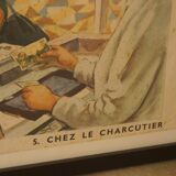 Poster school vintage 1950