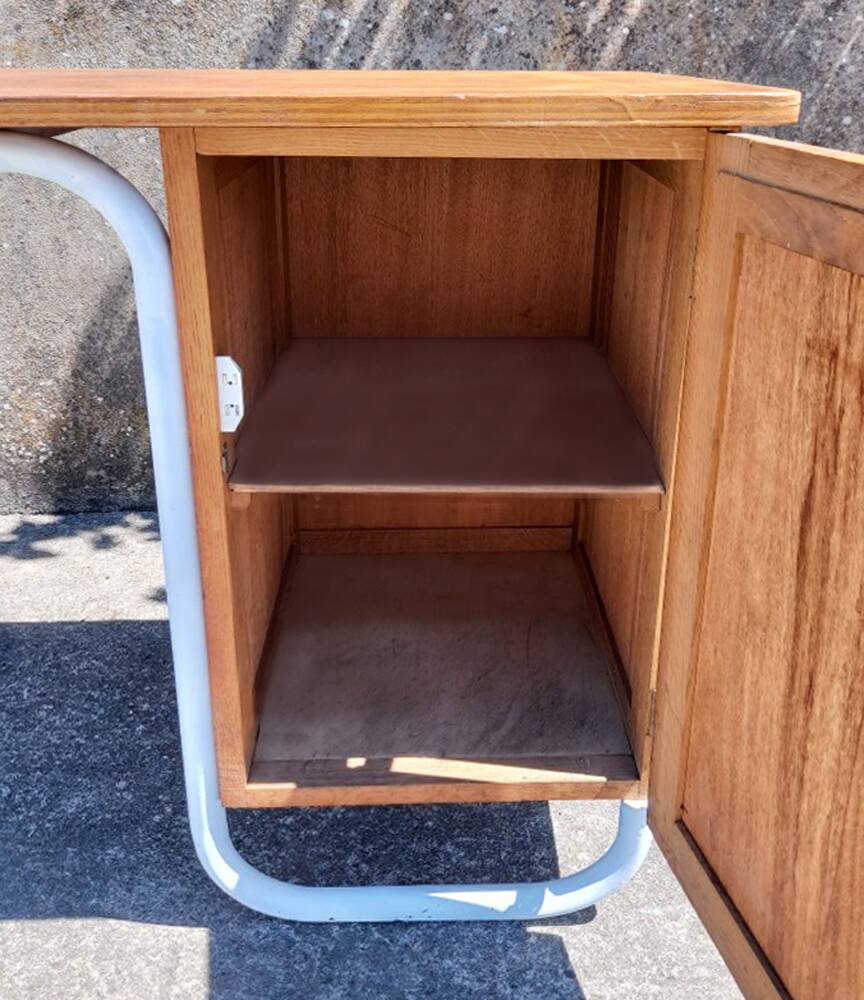 S22 Jacques Hitier for Mobilor desk, vintage, 1950s