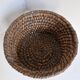 large straw basket banneton folk art bread bakery