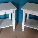Pair of bedside tables, or sofa ends.