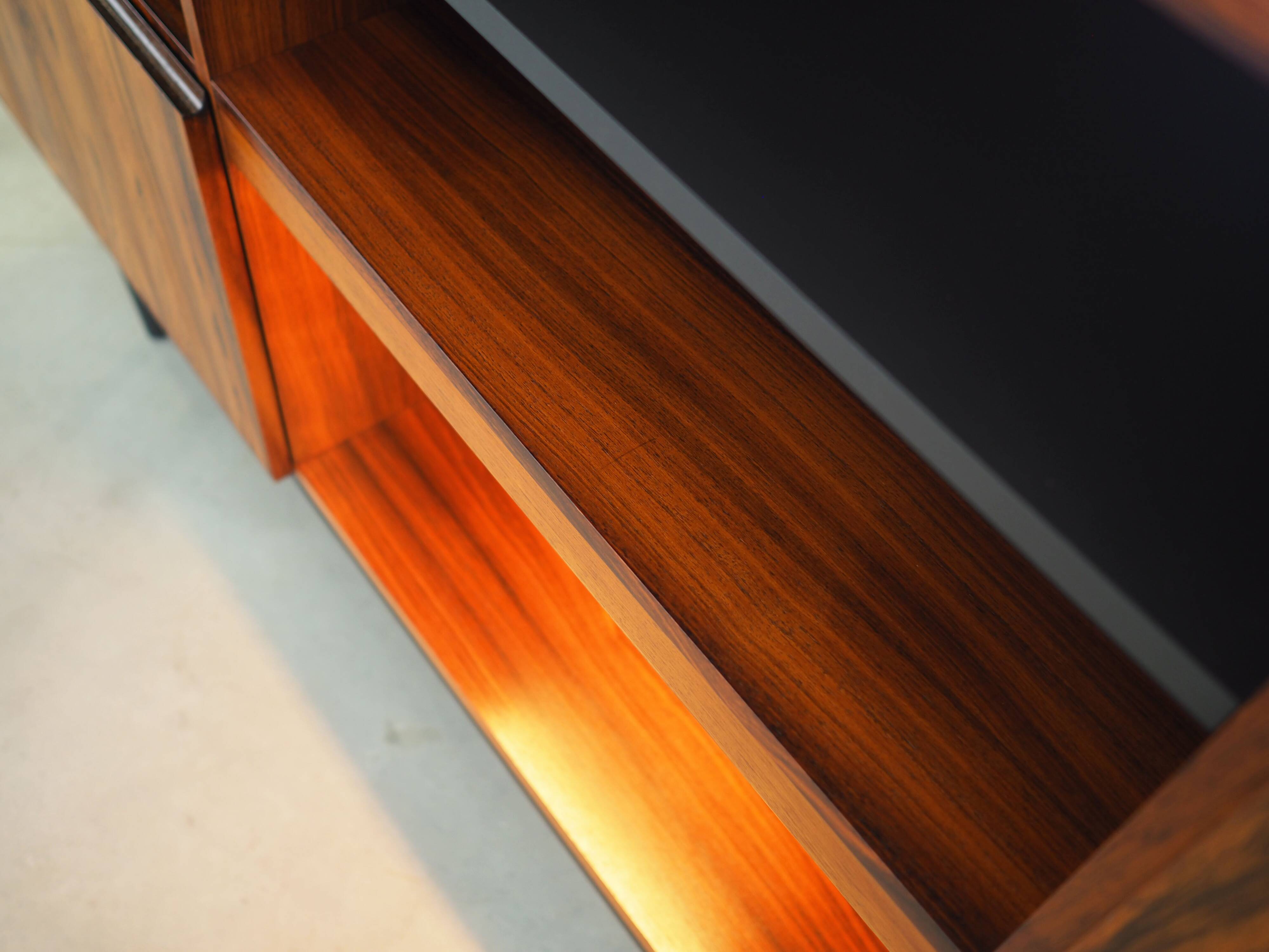 Danish rosewood highboard, 1970s