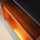 Danish rosewood highboard, 1970s