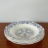 Set of 4 Cordoba model soup plates, 1950