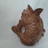 Vase poisson en grès