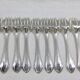Sfam - 12 Art Deco Fish Cutlery