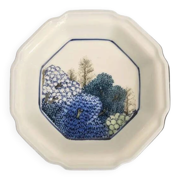 3 small vintage Japanese Takahashi porcelain bowls - Octagonal