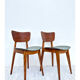 Set of 2 Roger Landault chairs