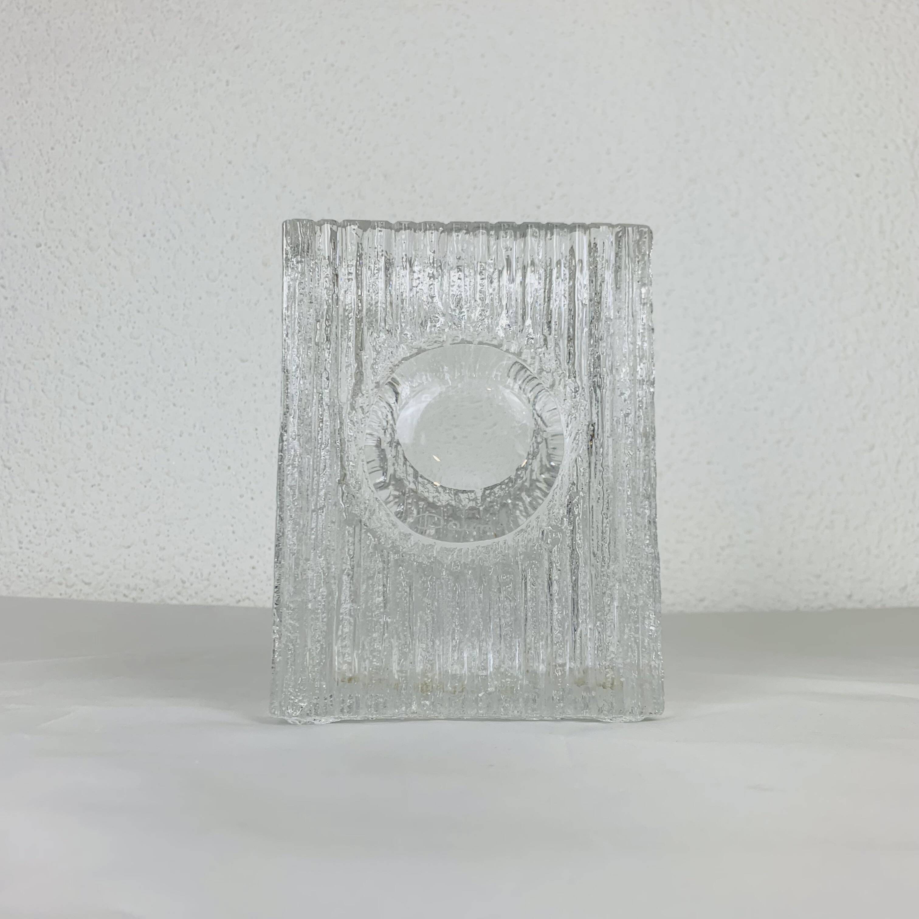 Daum vase, Cratère model, crystal, 1970s