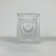 Daum vase, Cratère model, crystal, 1970s