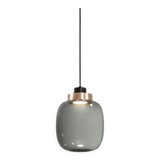 Two Legier suspensions, smoked glass