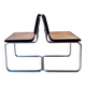 Paire de chaises B32 cesca Marcel Breuer design années 87 estampillées