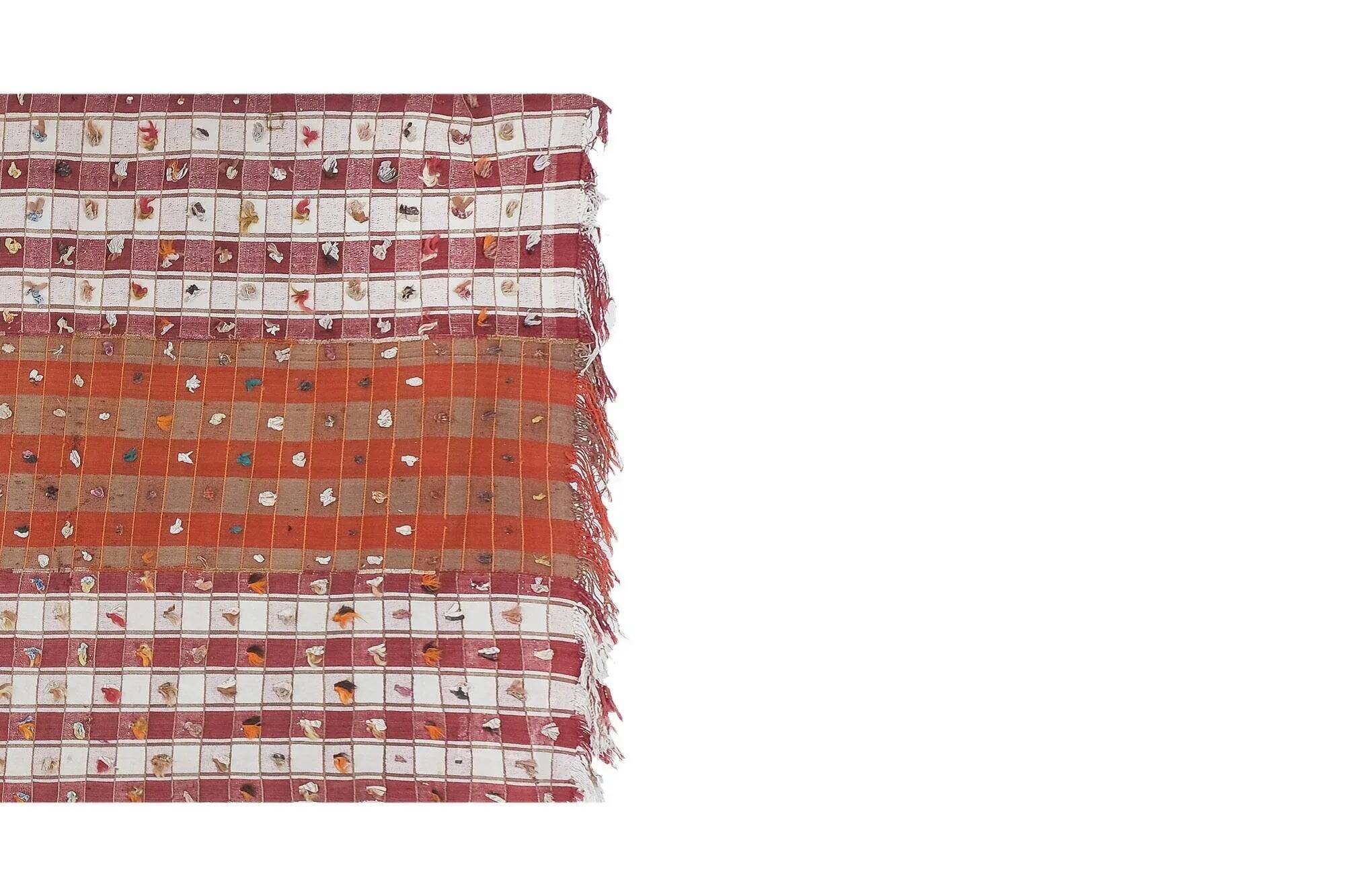 Vintage Turkish hallway rug 150x410 cm