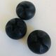 Set of 3 Danish cast iron candle holders by Christer Holmgren.