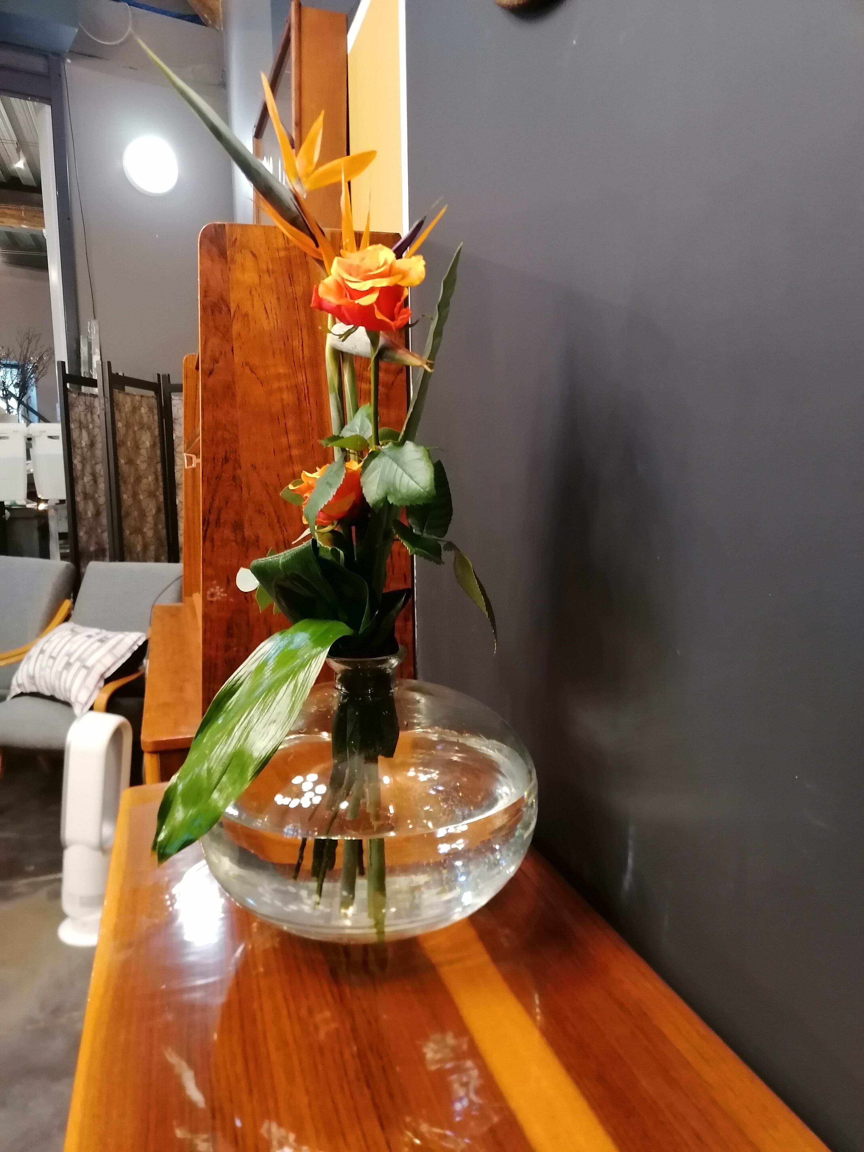 Blown glass vase, 1930, czech republic