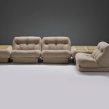 Great Vintage Nuvolone set in bouclé by Rino Maturi for MiMo Padova Italy