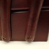 Table worker in wood and fabric