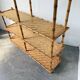 Large rattan shelf 1960